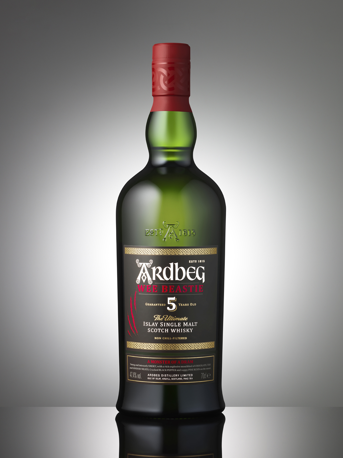 Ardbeg Wee Beastie 5 Year Old Single Malt Whisky Ardbeg Wee Beastie 5 Year Old Single Malt Whisky
